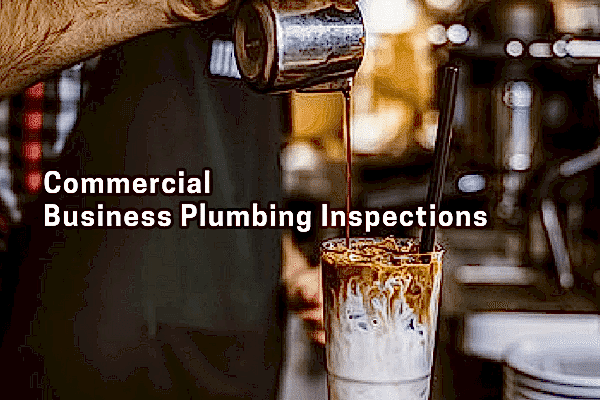 Business and commercial property plumbing inspection